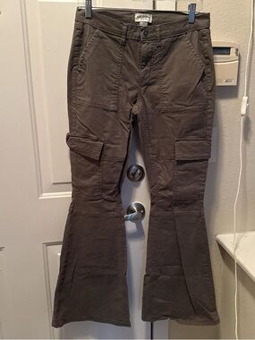 Arizona Jean Company Brown Cargo Flare Pants for Men